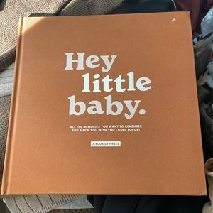 Baby book for stages of life!